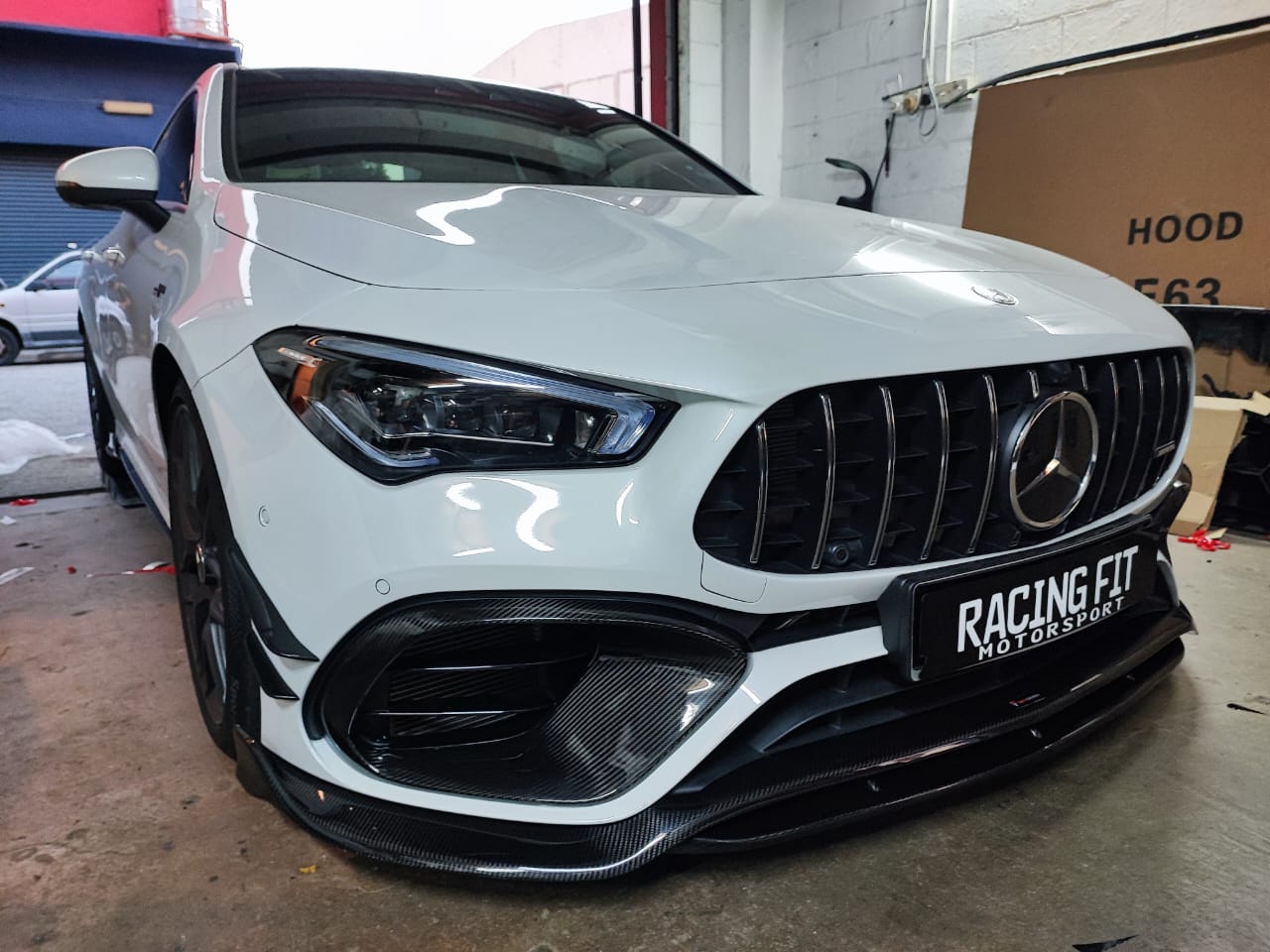 Mercedes Benz W118 CLA W118 CLA45S CARBON FIBER SKIRTING BODYKIT